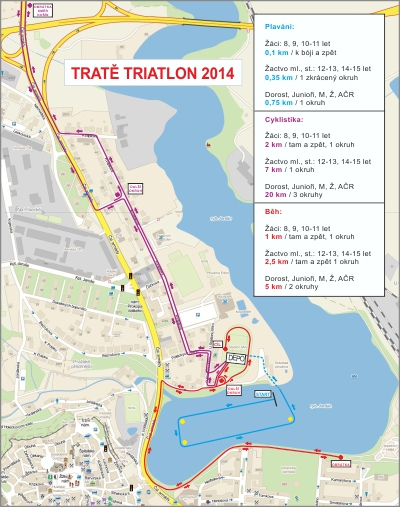 Táborský triatlon 2014 - Všechny kategorie